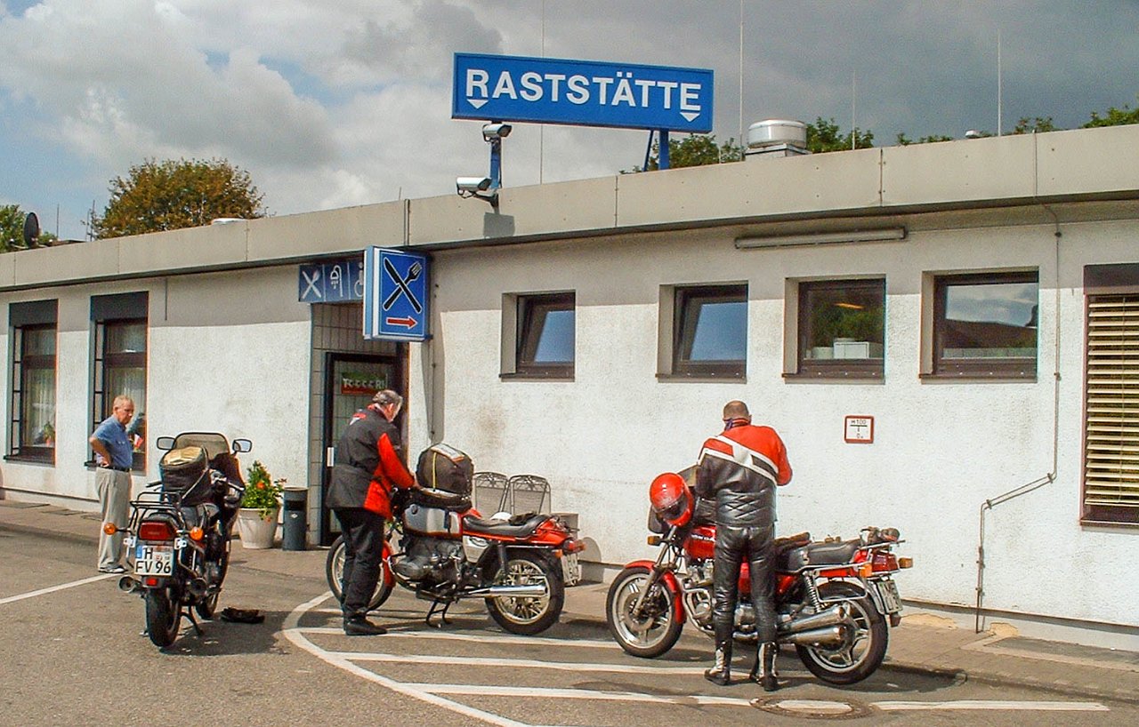 Treffen mit Bernd am Rasthof Kassel (2)